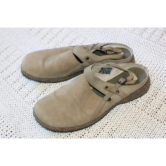 Teva Ventura Women's Clogs Size 8.5 US Suede Sling Back Adjustable Straps Casual - Picture 1 of 6